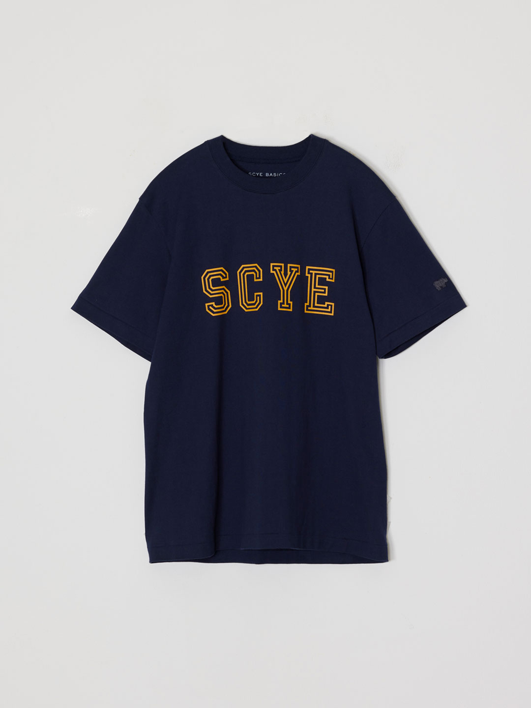 Cotton Printed Tubular T-Shirts - Navy