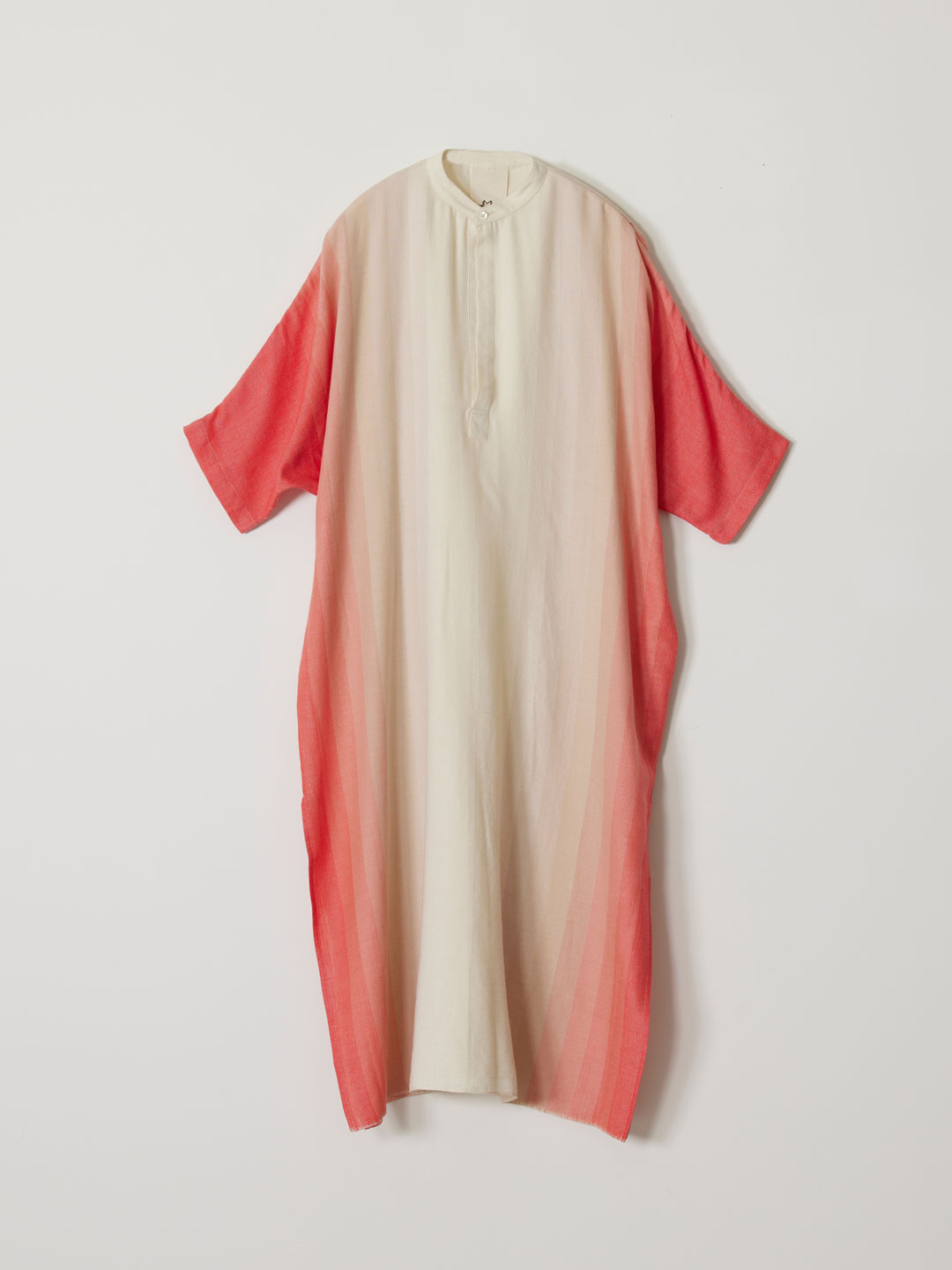 Caftan With Nero Collar - Red
