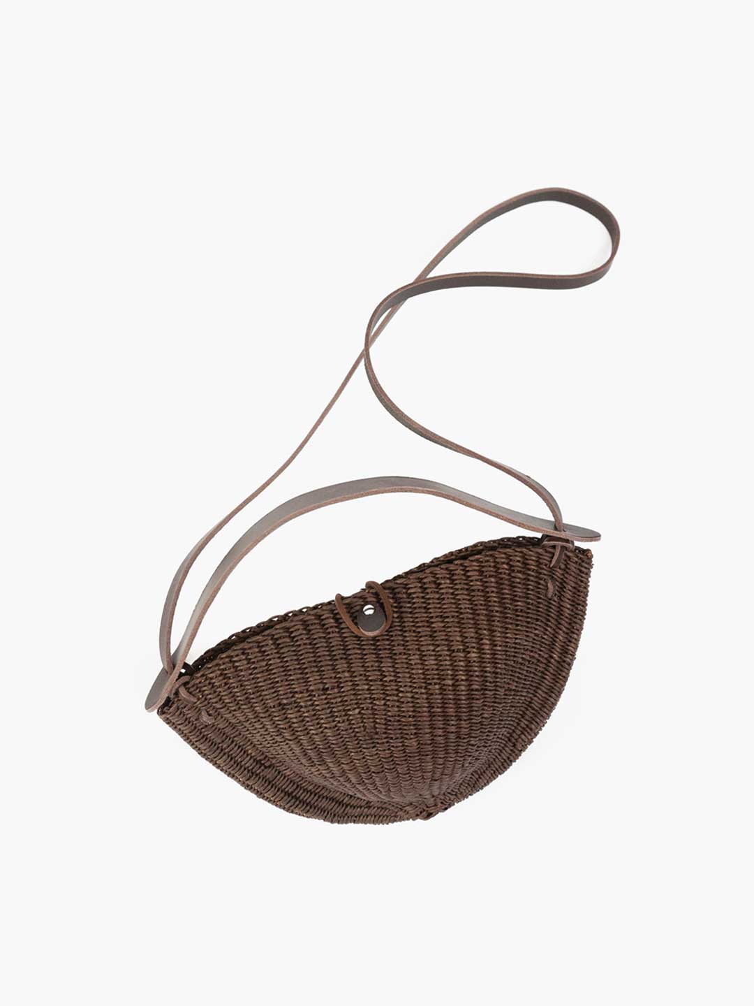 No.33 Small Walnut Shoulder Bag - Brown