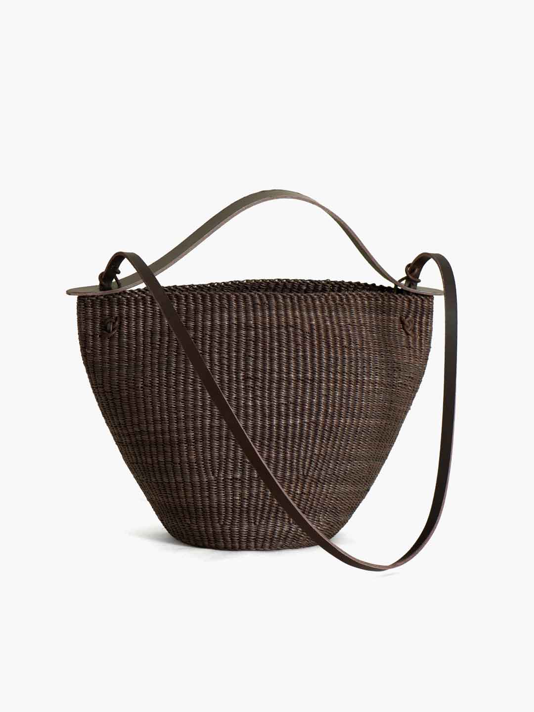 No.42 Medium Bell Shoulder Bag - Brown