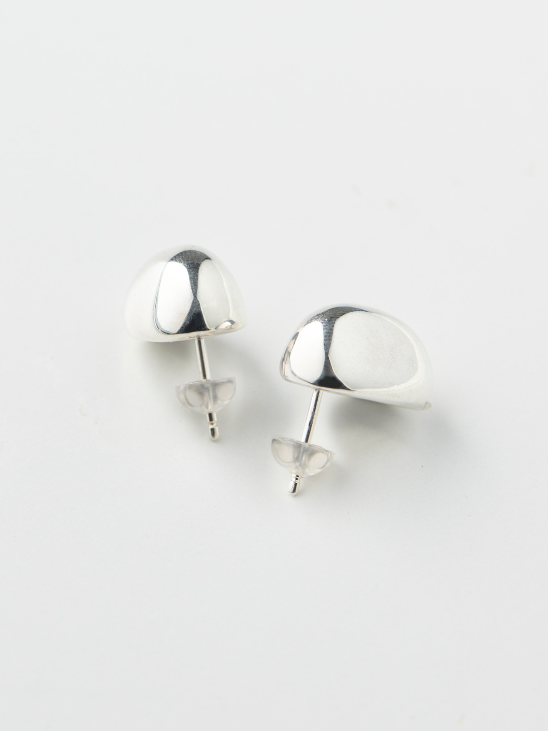 小山 Piereced Earring / OBA-09P - Silver