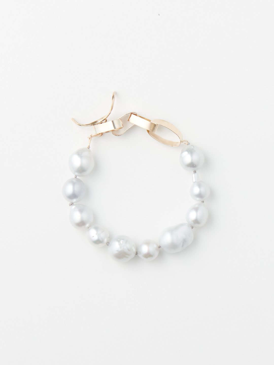 Blue South Sea Pearl Bracelet - Gold