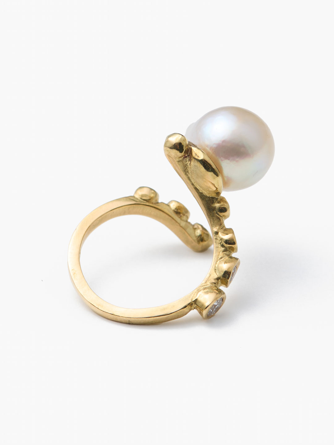 Fountain Ring (Pinky Ring） - Gold