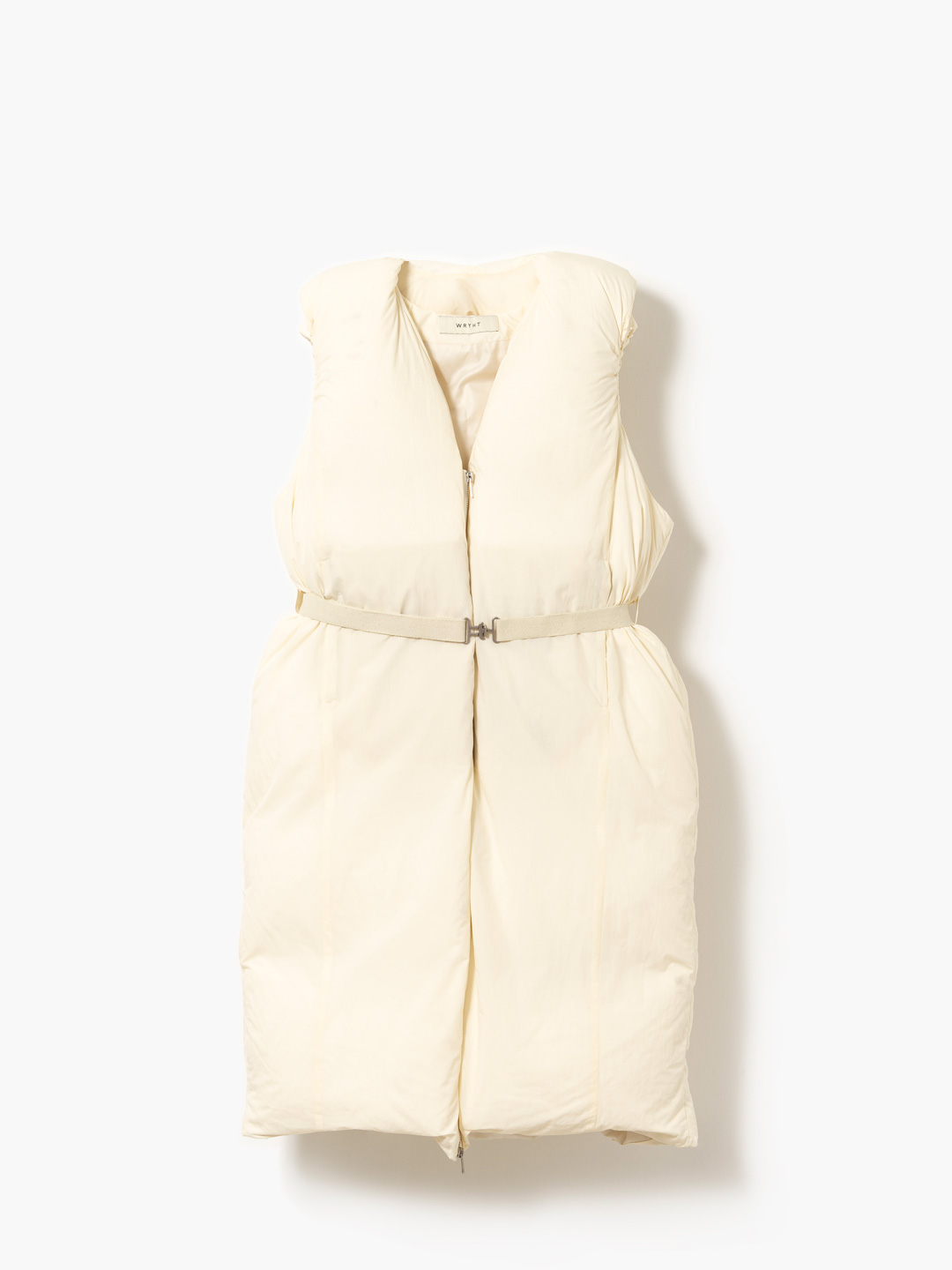 Floating Puff Vest  - Off White