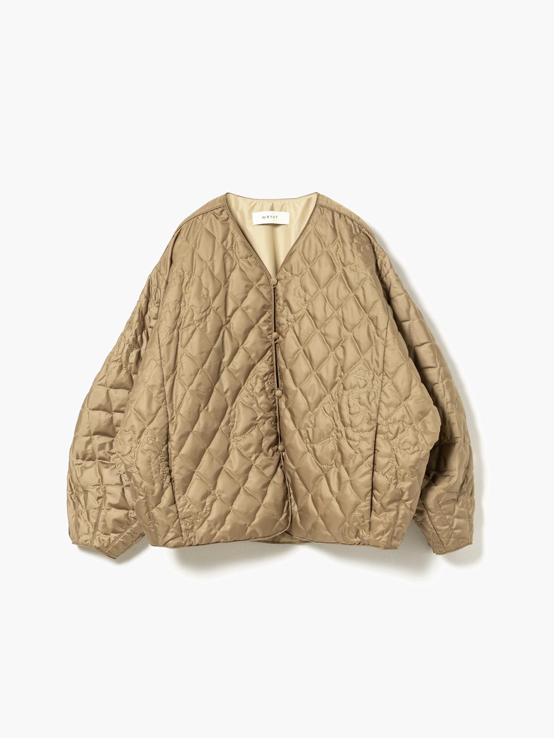 Quilted Sahara Tops - Beige