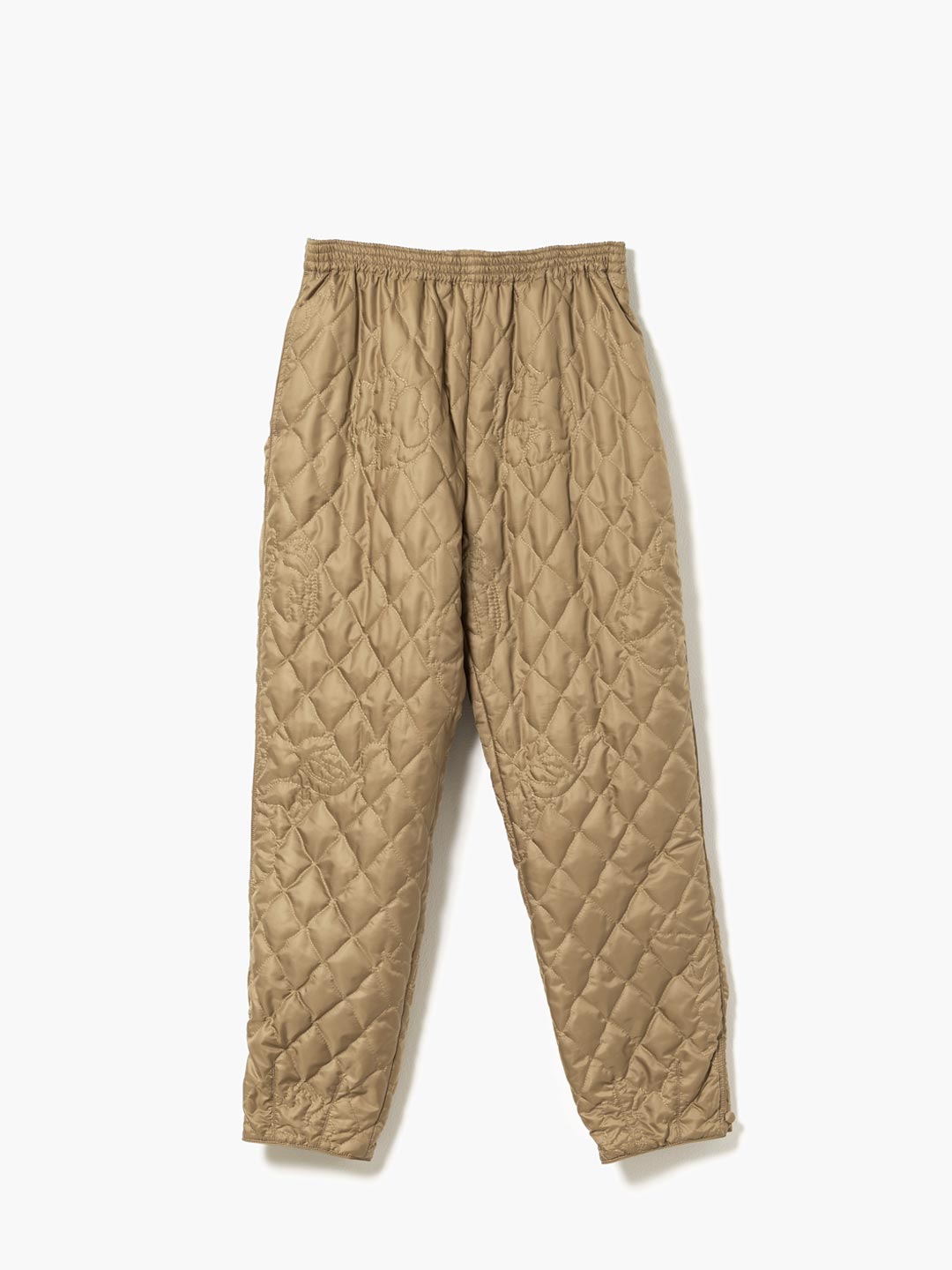 Quilted Sahara Trouser - Beige