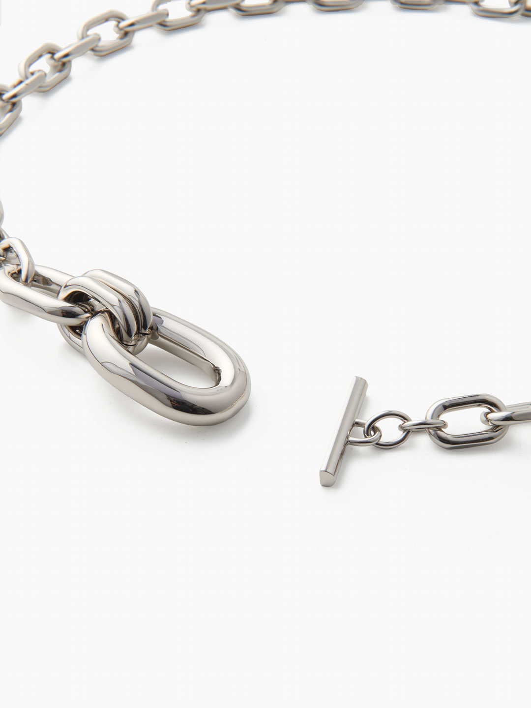 Xl Link Pendant - Silver