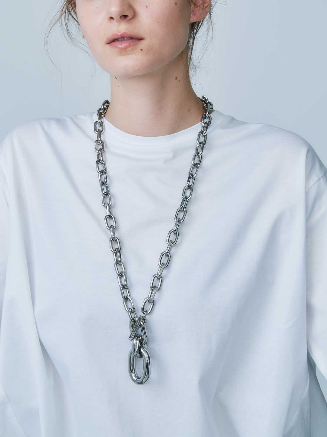 Xl Link Pendant - Silver