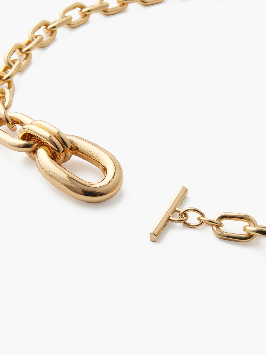 Xl Link Pendant - Yellow Gold