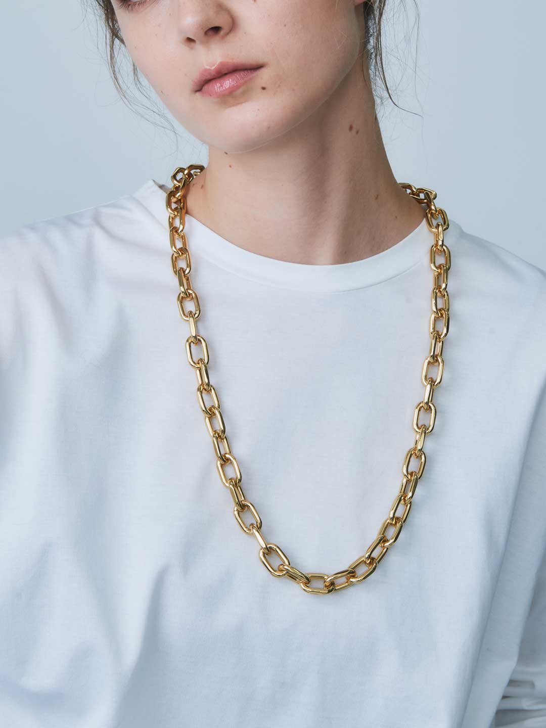 Xl Link Pendant - Yellow Gold