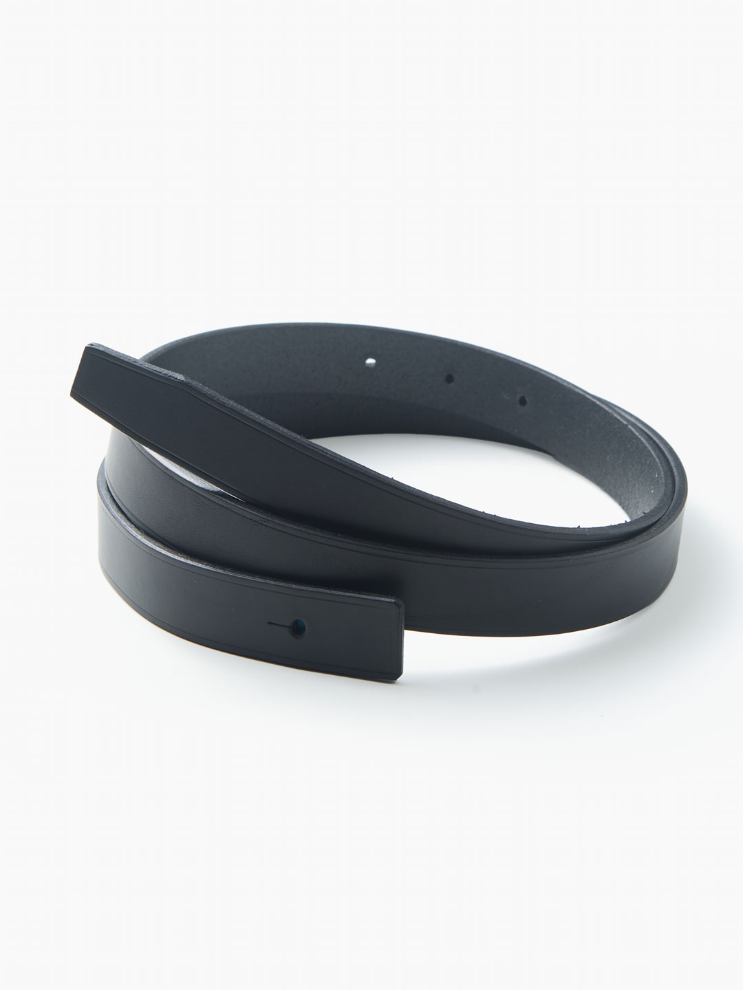 Leather Belt 110.5cm - Black