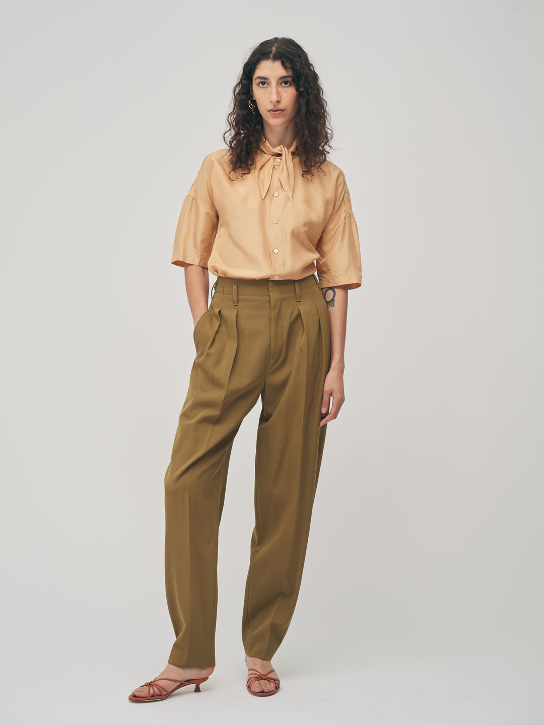 LEMAIRE(ルメール) | ショート スリーブ フィット シャツ ウィズ