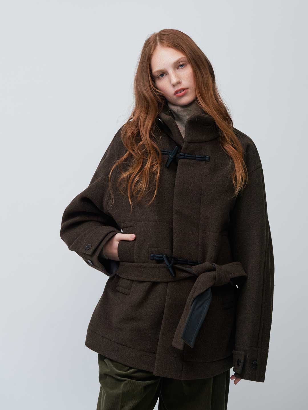 LEMAIRE(ルメール) | ショート バスローブ ウィズ コントラスト