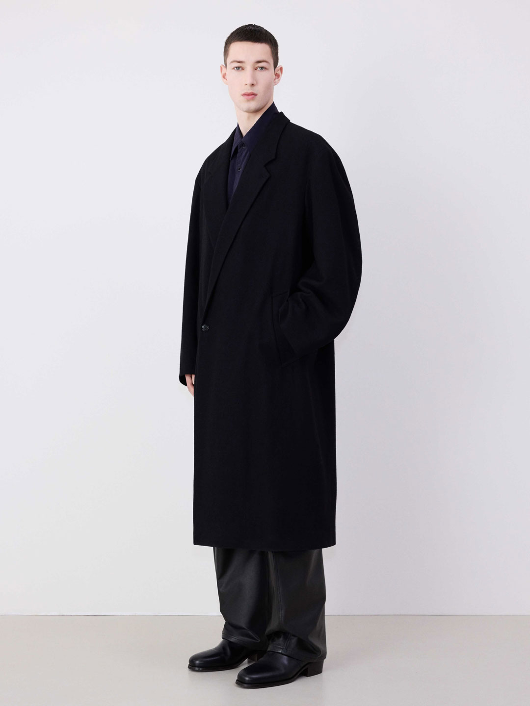 Meili　コート3点 LE MAIRE(ルメール) | マキシ DB コート - ブラック | ESCAPERS