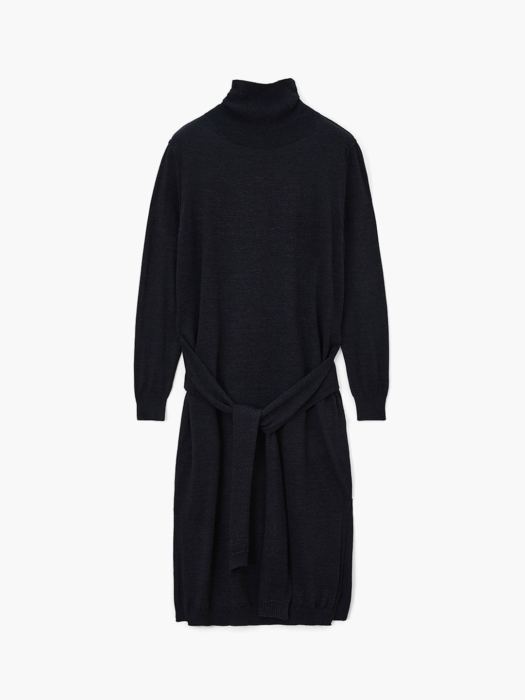 Trompe L'oeil Dress - Charcoal