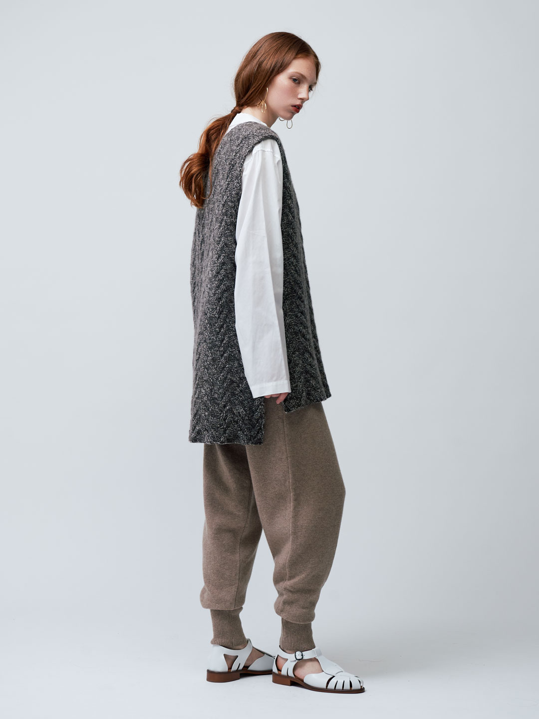 【関税込み】LEMAIRE ベージュ Soft リブ ラウンジパンツ LEMAIRE(ルメール) | ソフト リブ パンツ - ベージュ | ESCAPERS