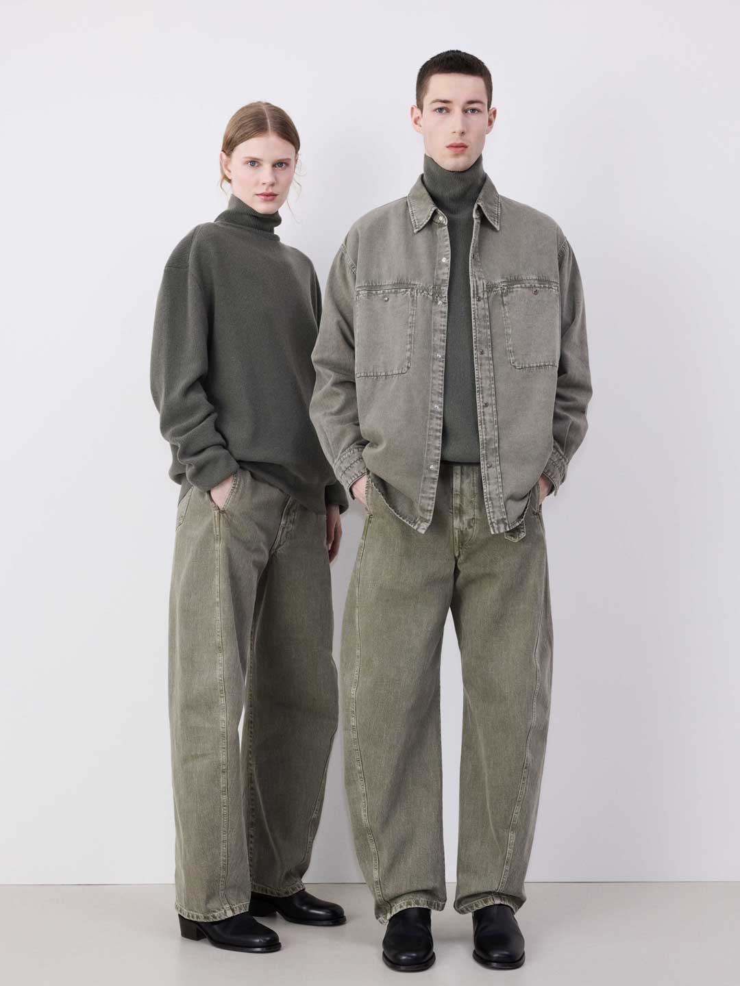 LEMAIRE(ルメール) | ケーブル スカーフ - ブラウン | ESCAPERS ONLINE