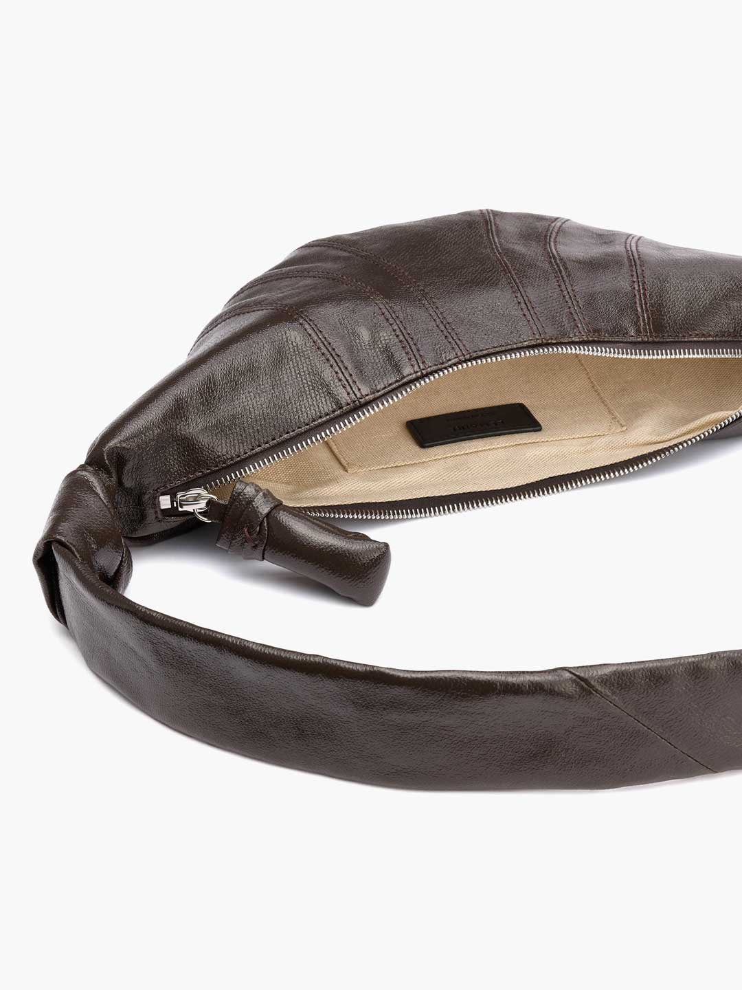 LEMAIRE(ルメール) | スモール クロワッサン バッグ - ブラウン LEMAIRE(ルメール) | スモール クロワッサン バッグ - ブラウン