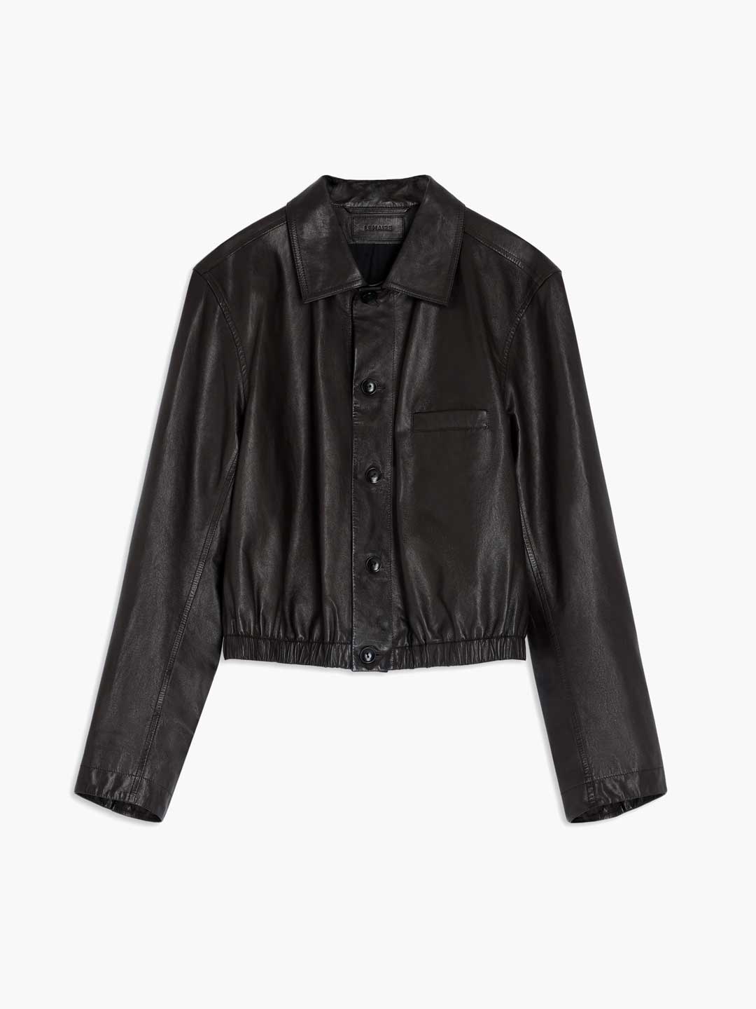 LE MAIRE(ルメール) | ソフトレザー ブルゾン - ブラックチェリー