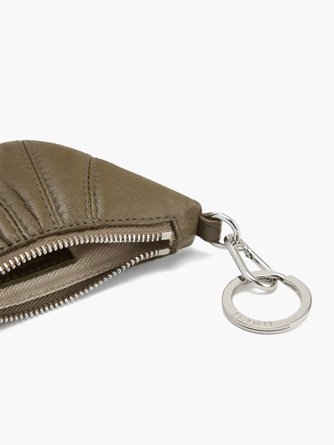 LEMAIRE MINI CROISSANT KEYRING カーキ