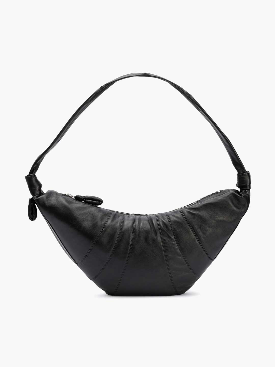 Large Croissant Bag - Black
