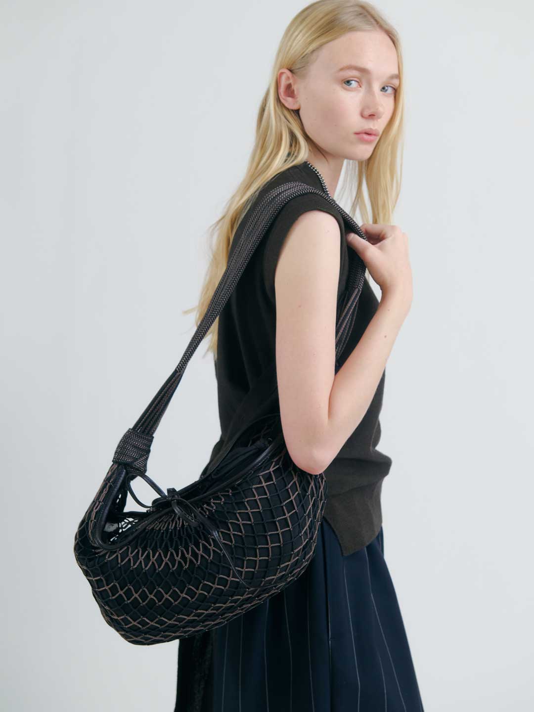Croissant Filt Bag - Multi