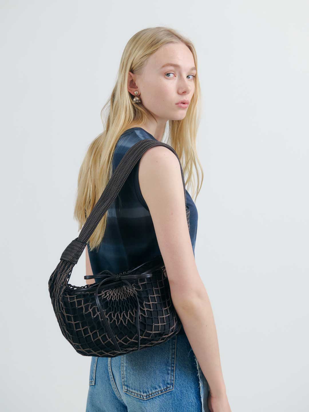 Fortune Croissant Filt Bag - Multi