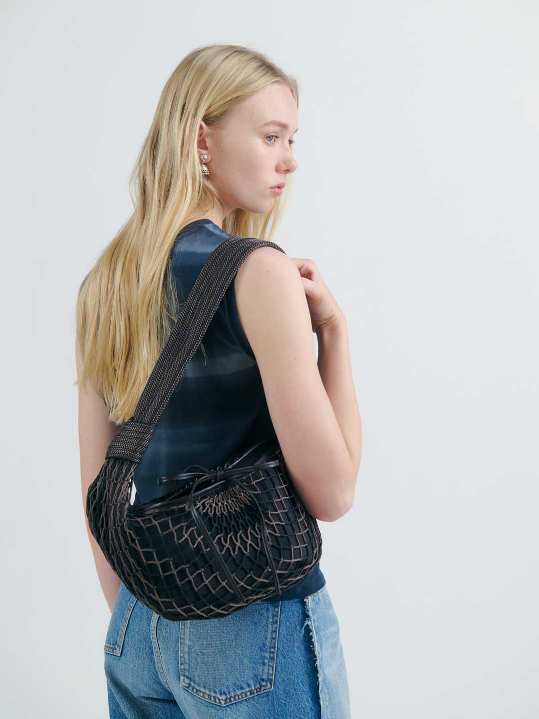 Fortune Croissant Filt Bag - Multi