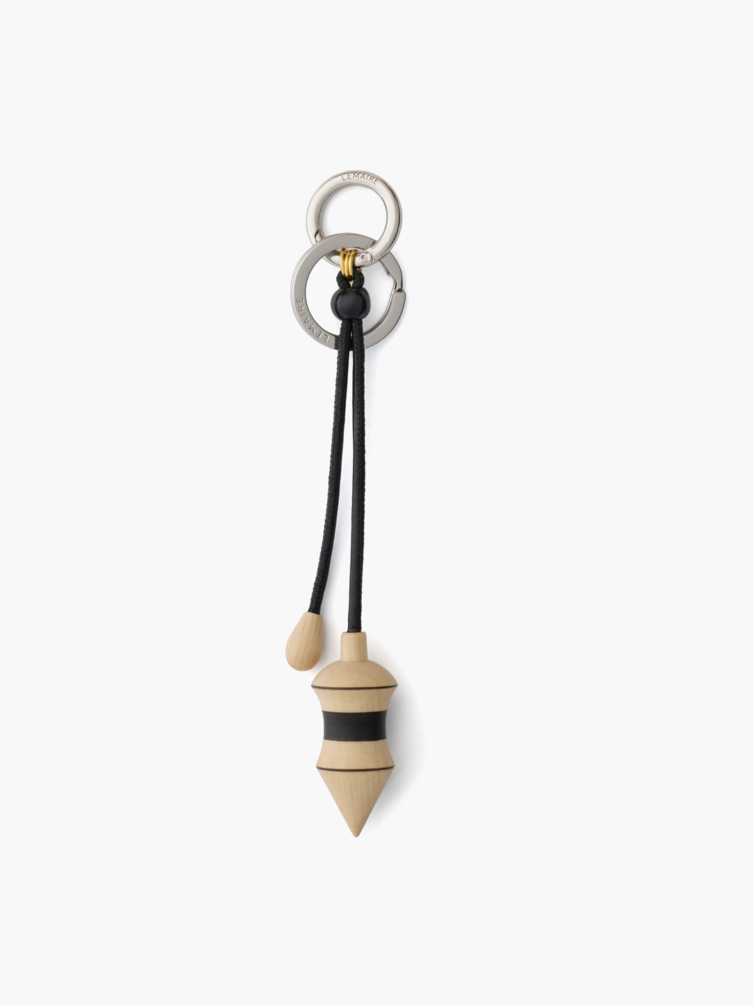 Black Stripes Pendulum Charm - Multi