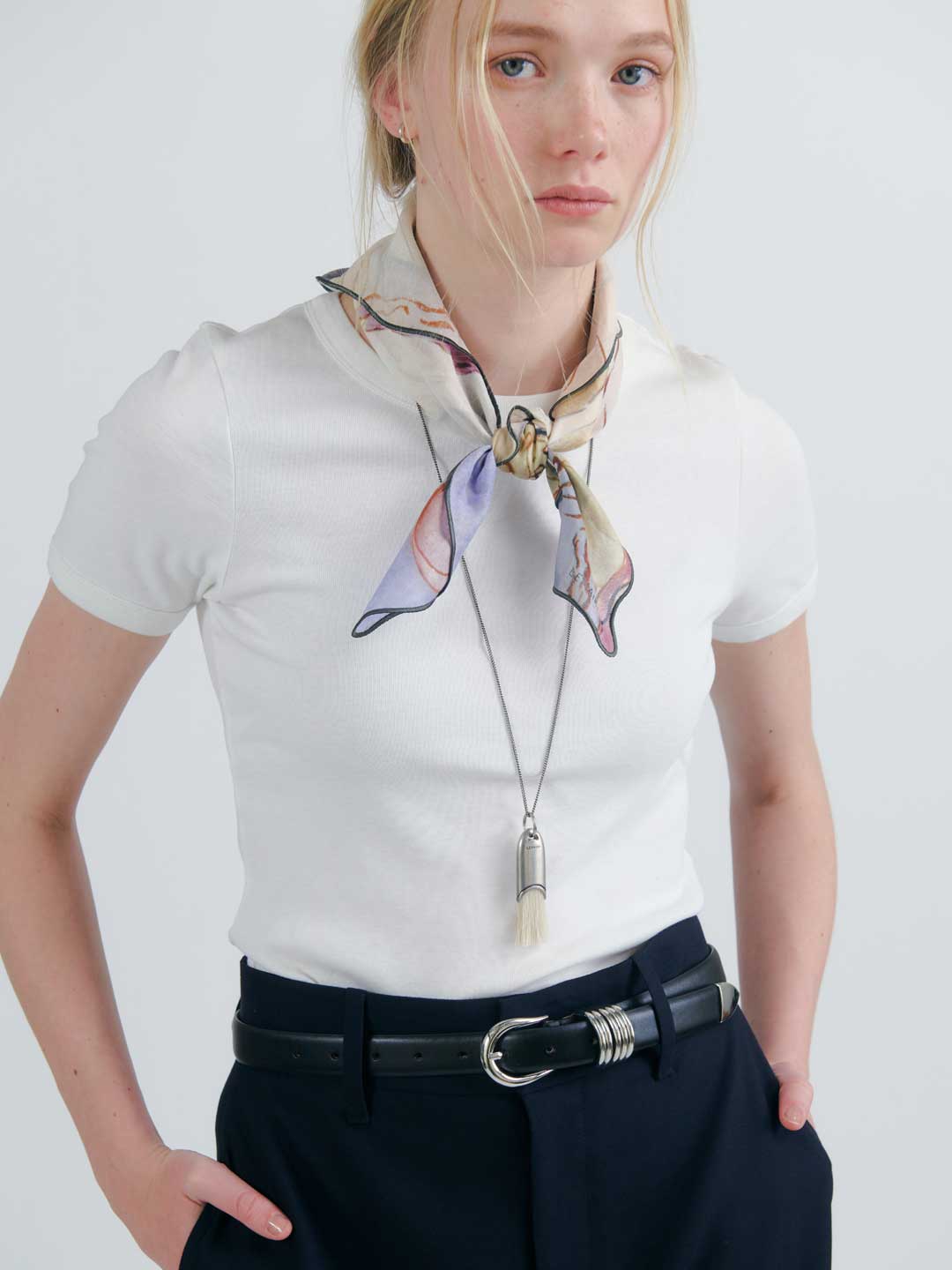 Personal Brush Necklace - Natural