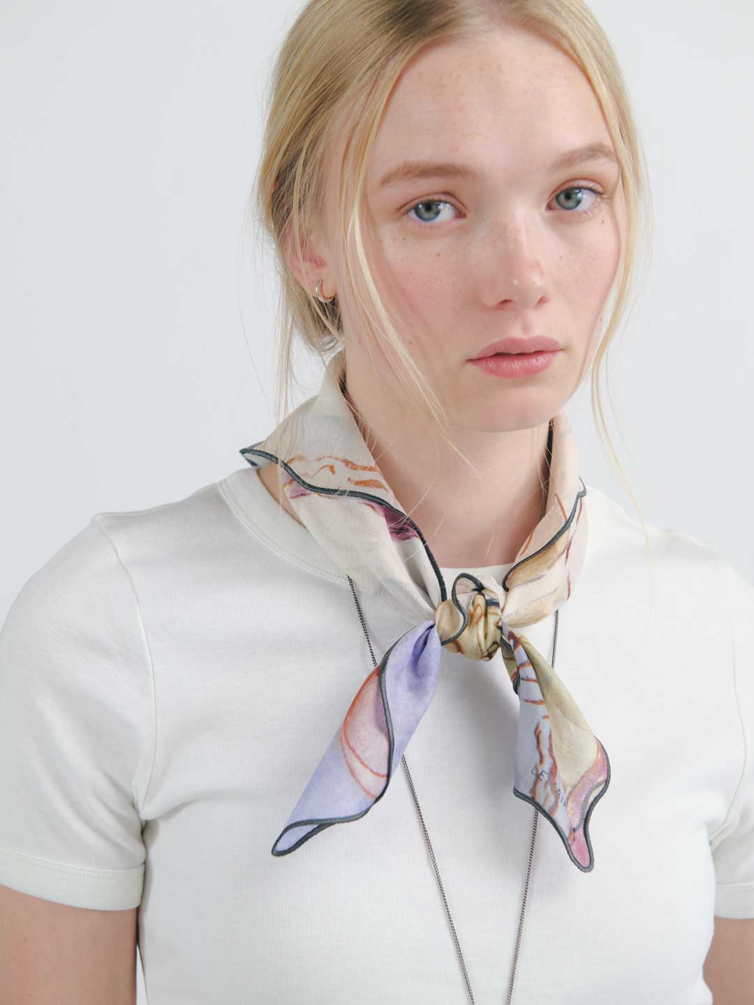 LEMAIRE(ルメール) | アクアレル 60*60 イレギュリエ スカーフ