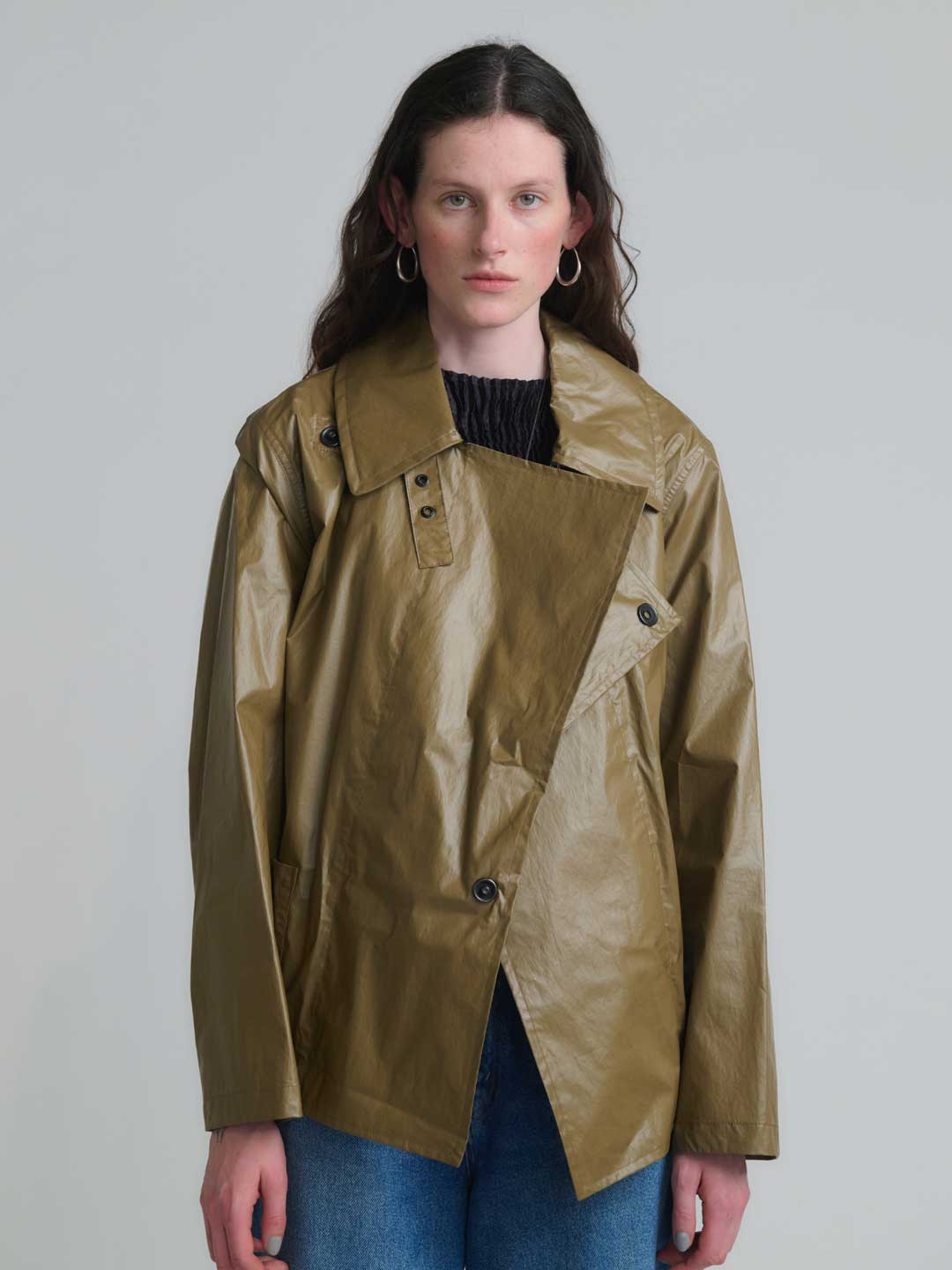 Light Wrap Jacket - Khaki