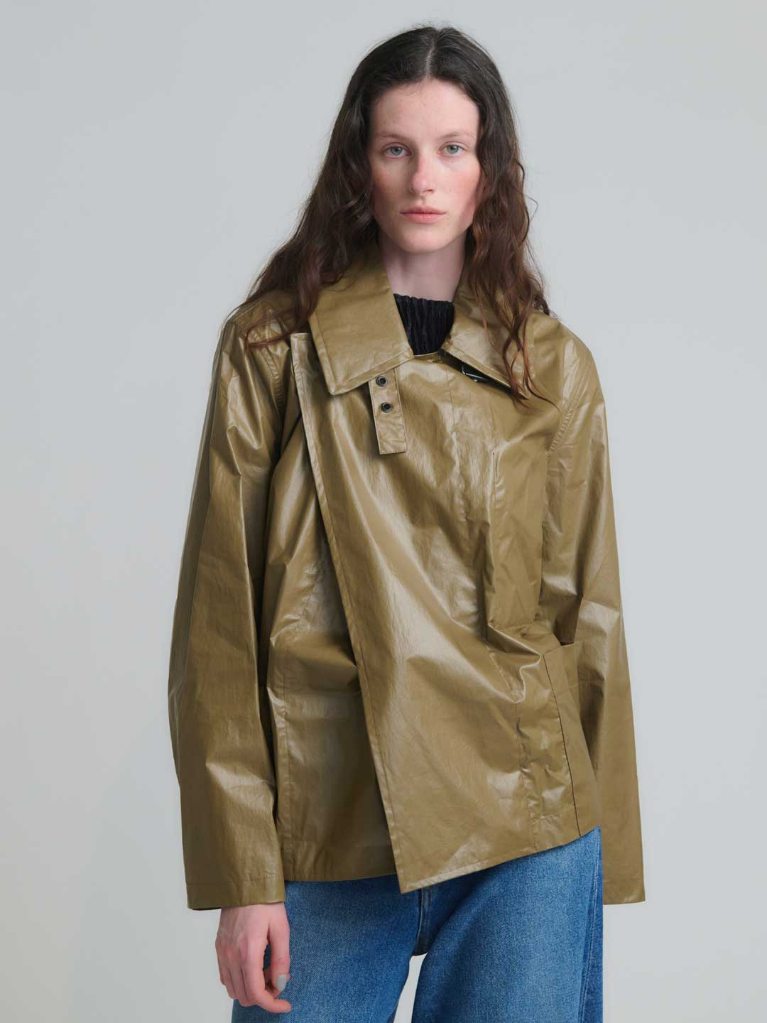 Light Wrap Jacket - Khaki