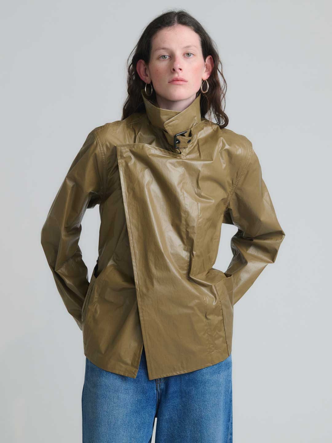 Light Wrap Jacket - Khaki