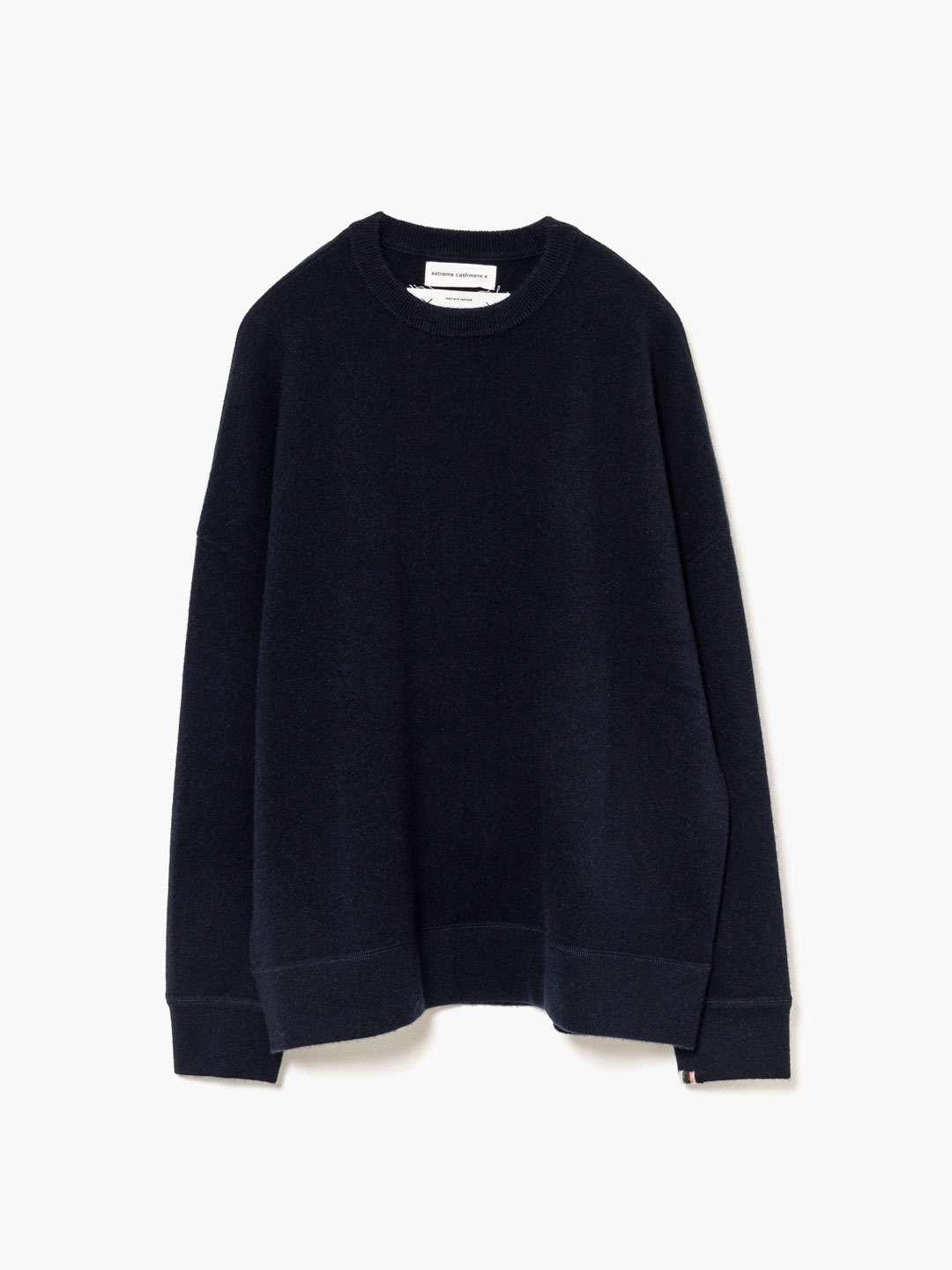 extreme cashmere(エクストリーム カシミア) |スウェット- ネイビー | ESCAPERS ONLINE(エスケーパーズ  オンライン)公式通販サイト