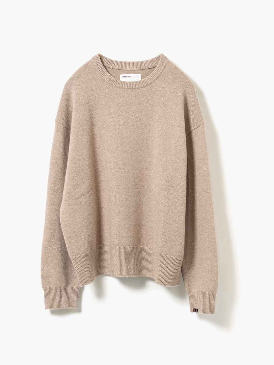 extreme cashmereニットポロシャツベージュ 3076000241818335_01_8521.jpeg