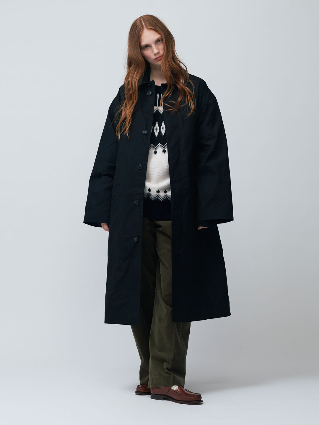 Cristaseya】OVERSIZED COAT サイズL からく Cristaseya】OVERSIZED COAT サイズL からく