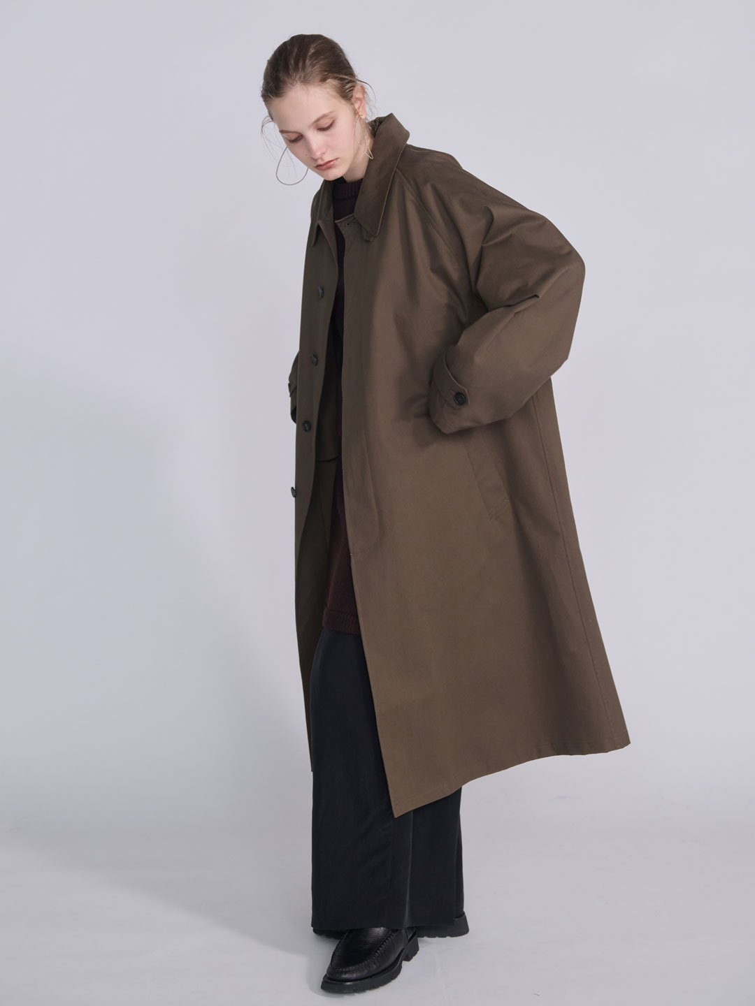 セルディア CristaSeya(クリスタセヤ) | オーバーサイズ ラグラン トレンチ