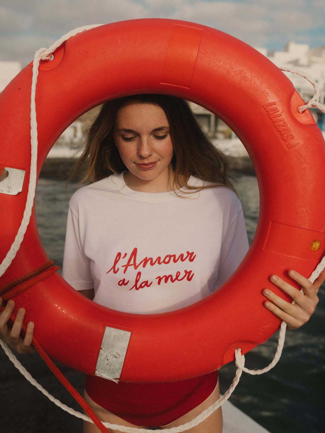 Lamour A La Mer T-Shirts - White