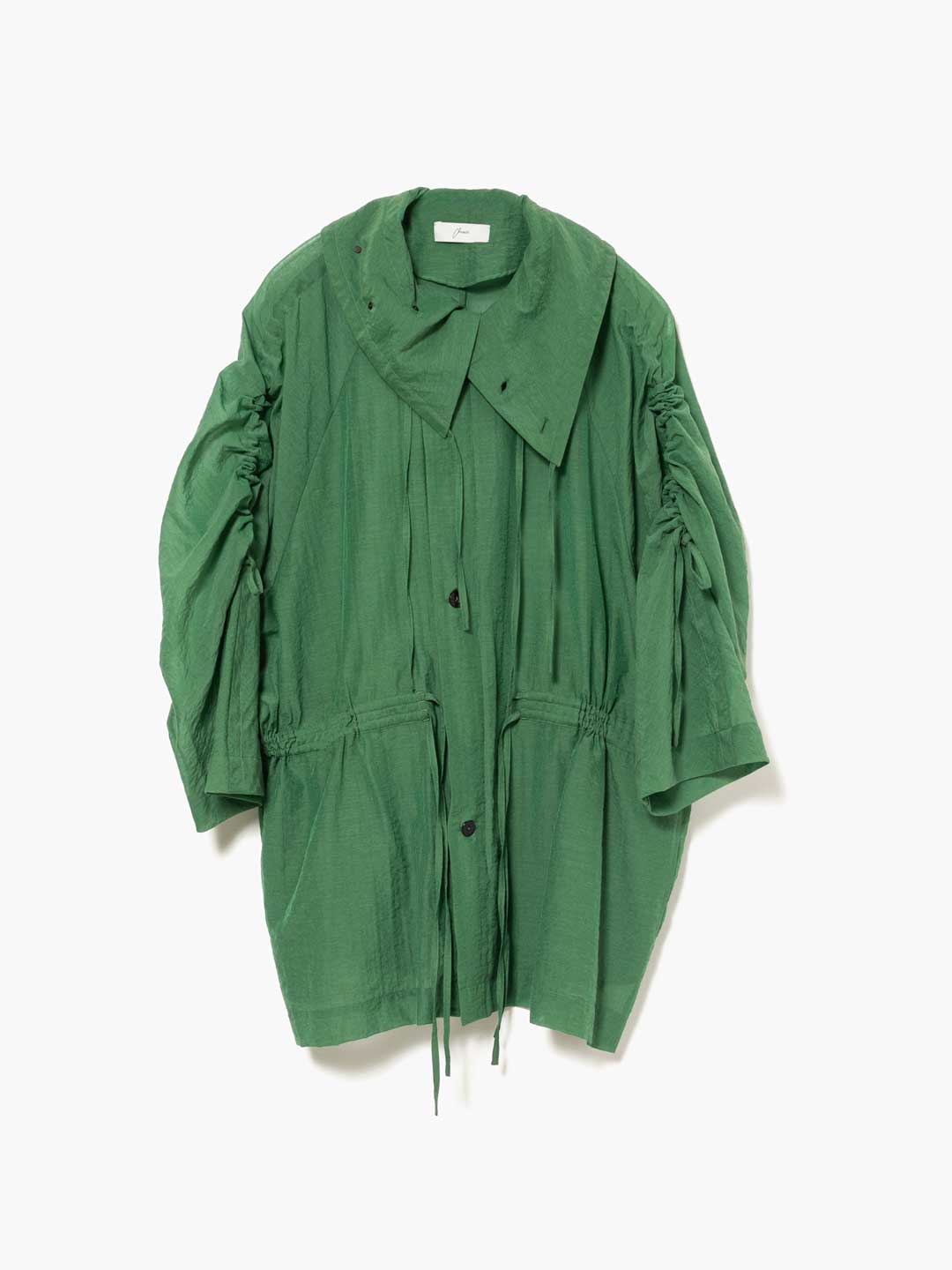 Membrane Short Coat - Green