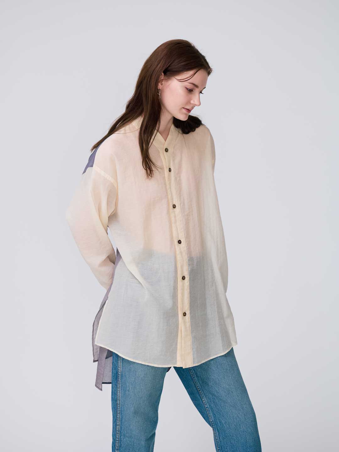 Membrane Dress Shirt［×YURIKO TAKAGI ］ - Off White