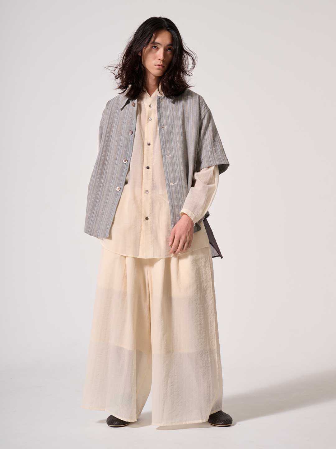 Membrane Dress Shirt［×YURIKO TAKAGI ］ - Off White