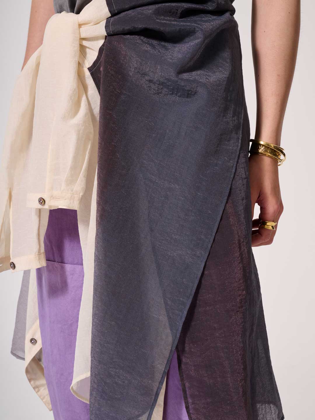 Membrane Dress Shirt［×YURIKO TAKAGI ］ - Off White