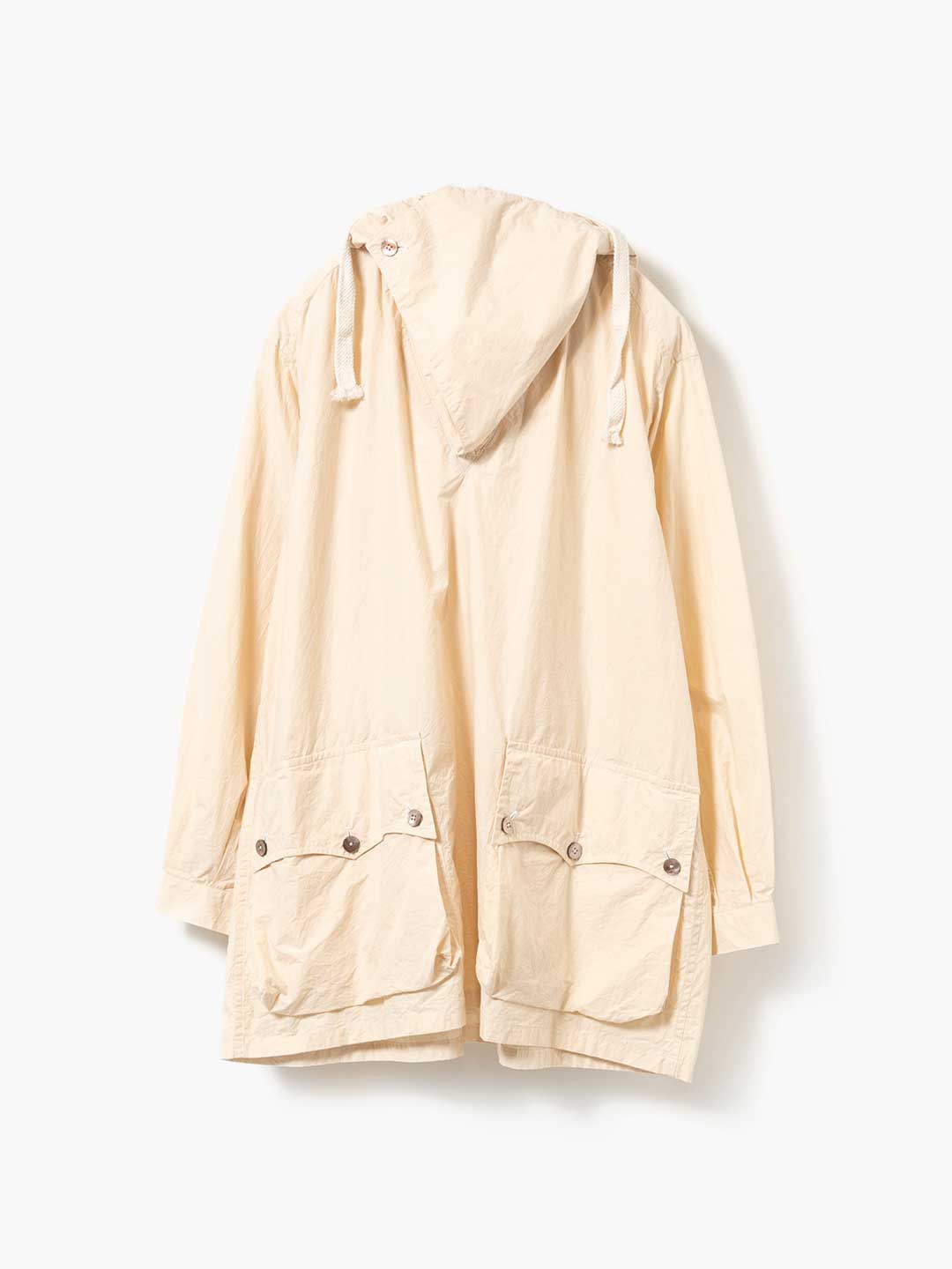 Fabric Forming Anorak - Off White