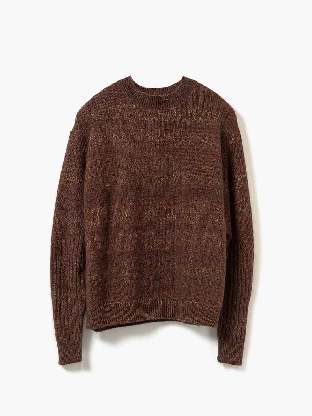Wood Flame Knit - Brown