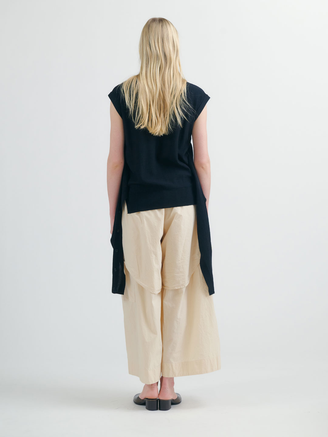 Layered Utility Pants - Off White