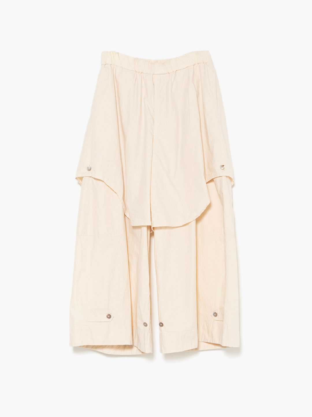 Layered Utility Pants - Off White