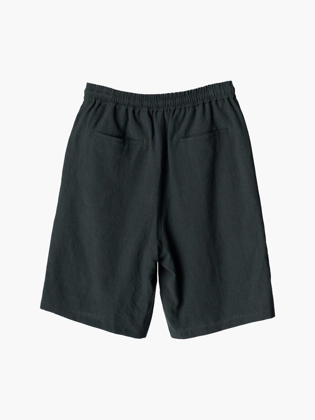 Side Slit Shorts - Dark Green
