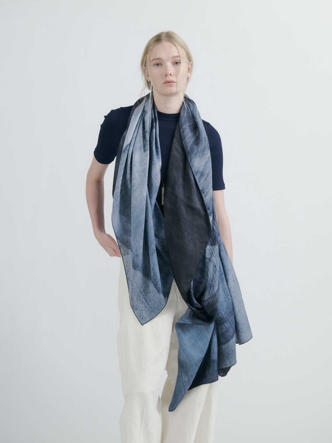 Sandstone Stole×Yuriko Takagi - Black