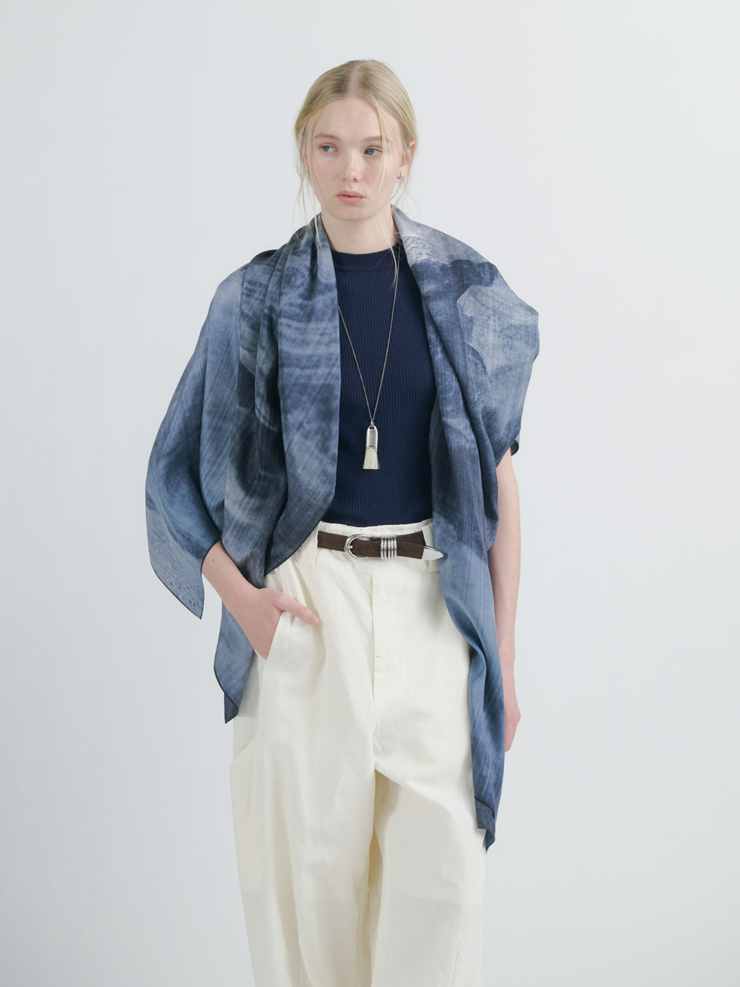 Sandstone Stole×Yuriko Takagi - Black